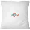 Bona Basics Federa Decorativa, Poliestere, Bianco, 60 x 60 cm