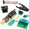 APKLVSR - Clip di prova per EEPROM 25CXX/24CXX, programmatore USB BIOS CH341A + clip SOIC8 + adattatore 1,8 V + adattatore SOIC8 per flash serie 24 25
