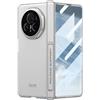 COQUE Custodia Honor Magic V3,Pellicola Protettiva Guscio Integrato Guscio Pieghevole All-Inclusive,Cover Telefono Pieghevole per Honor Magic V3-Argento