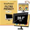VistaProtect - Filtro Privacy Premium & Filtro Anti Luce Blu. Pellicola di Protezione per Monitor e Schermo di Computer PC (20.1 Pollici)