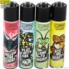 Clipper ACCENDINI CLIPPER WILD ANIMALS SLOGAN PREMIUM & SPECIAL EDITION - SERIE COMPLETA DA 4 PEZZI LARGE
