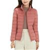 HEONSATI Piumino da Donna 100 Grammi Leggeri Elegante Cappotto Senza Cappuccio Ultraleggero Taglie Forti Giacca Trapuntino Mezza Stagione Imbottiti Piumini Donna Invernale Antivento Caldo Giacconi Slim
