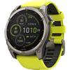 GARMIN FENIX 8 SOLAR 51MM SAPH BARE TI/GRAPH/Y orologio gps multisport