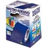 SYROM Nastro adesivo in tela Tes 702 SYROM formato 19 mm x 2,7 m - materiale tela plastificata verde - 7567
