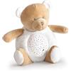 Doudou et Compagnie - Peluche Luce Notturna Bambino Orso - Luce notturna musicale e luminosa - 3 luci - 20 cm - Marrone - DC3692