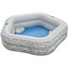 Bestway 7' x 6'9 x 21/2.13m x 2.06m x 53 cm TruPrint Stone Family Pool