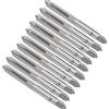 CoCud Mano Foratura Maschi, M6 x 1 Filo, Metrico Alta Velocità Acciaio Vite Maschiatore Fondo Maschio per Riparazione Filettatura Macchina, 5-Paia