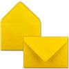 FarbenFroh by GUSTAV NEUSER Gustav Neuser - Mini buste per lettere colorate, 5,2 x 7,6 cm, con lembo umido, per saluti, biglietti d'auguri, ciondoli e regali in denaro 25 Umschläge 12 giallo miele.