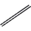Draper 2 punte da trapano lunghe HSS nere 4,0 x 119 mm - 08789 - per metallo, legno e plastica