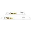 SabreCut SCRSK2HF 150 mm 225 mm 10 TPI S922HF S1122HF - Lame per seghetto alternativo per legno e metallo, compatibili con Bosch Dewalt, Makita e molti altri