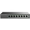 Grandstream GWN7701P - Switch non gestito a 8 porte, 4x PoE