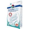 Master-Aid Quadra Med - Cerotti in TNT con tampone disinfettante per le ferite, 20 cerotti