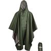 Pameil Poncho Antipioggia per Donne e Uomo - Giacca Antipioggia Uomo con Cappuccio, Leggero e Riutilizzabile 3 in 1, Poncho Uomo Multifunzionale per Escursioni, Picnic e Campeggio