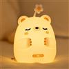 P I X I E Lampada notturna per Bambini con Funzione Timer - Regalo battesimo, comunione, nascita - Luce notturna ricaricabile, lampada cameretta bambina, bambino, lampada neonato - 4 modalità di Luce