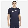 NIKE CW6936-451 M NK DF PARK20 SS Tee HBR T-Shirt Uomo Obsidian/White S