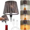 JUCHRZEY Lampada for Bottiglia Senza Fili 3 Colori Dimmerabile Luce for Bottiglia di Vino Touch Control LED Lampada for Bottiglia di Vino Kit USB Ricaricabile Lampada da Tavolo Bottiglia Dec