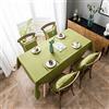N\P NP Tovaglia in lino cotone imitazione jacquard, 80x160cm, Impermeabile Antimacchia, Protezione contro la polvere, Per tavoli rettangolari, Per la Decorazione del Tavolo da Pranzo della Cucina