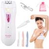 HENGBIRD Epilatore Viso Donna Senza Fili Con Luce LED - Rimozione Peli Per Viso (Ricarica USB)
