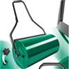 tectake® Rullo Giardino 60 cm in Metallo, Capacità 50 l, Ø 31 cm, Peso Max. 60 Kg, Attrezzo per Prato e Aiuola, Compressore Giardino, Facile da Riempire con Sabbia o Acqua