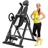 DnKelar Panca inversione, Panca ad inversione Pieghevole, Cintura di Sicurezza Regolabile, Panca di Stretching per alleviare la Colonna vertebrale, Supporta Fino a 150 kg di Peso(330 lb