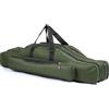 Sunydog, Borsa per Canne da Pesca da 150 cm, 3 Strati, Borsa Porta Canne da Pesca Pieghevole, Borsa per Mulinelli, Borsa per Accessori da Pesca, verde militare, 150cm