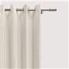 Alexandra House Living Tenda Rebecca Beige 140 x 270 x 1 cm Traslucido