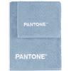 osama home SWEET HOME Pantone™- Set di Asciugamani 1+1 composto da Ospite 40x50cm + Viso 50x100cm Con Ricamo Pantone™, Certificato Oeko Tex, Azzurro