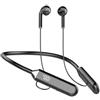 AMIUHOUN Cuffie da Collo con Riduzione del Rumore Stereo Cuffie Auricolari Sportive Universali con Microfono Bluetooth Wireless Durevole Facile da Installare