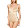 Playtex Body Pure Control P001X Nero - Beige Coppe B C D (34 D - IT 3 D, Beige)