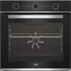 Beko PRONTA CONSEGNA - SPEDIZIONE IMMEDIATA Forno da Incasso Multifunzione Elettrico 60 cm Classe A AeroPerfect Finitura Nero Beyond b100 Beko BBIM13100X