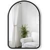 Umbra Hub Specchio ad arco, 61x91 cm, Nero