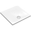 BAGNOEXPERT Piatto doccia 80x80 Ceramica H3,5 Azzurra Rebel bianco lucido - Cod. Articolo: PNPD08008040BI