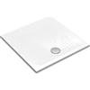 Bagnoexpert Piatto doccia 90x90 h.3 5 in ceramica bianco lucido Rebel di Ceramica Azzurra