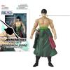 Bandai - Anime Heroes - Action Figure One Piece - Roronoa Zoro 17 cm Three Sword Style - Licenza Ufficiale One Piece - Action Figure Articolata Zoro 3 Spade - Giocattolo per Bambini dai 4 Anni - 37052