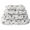 Nasonero Cuscino ovale con impunture Bulldog Nasonero - Grigio - Misura 3: 65x45 cm - 1° ORDINE? scegli lo sconto BZR5 / BZR20 + 200 punti fedeltà