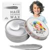 HUMSUBY Colore grigio argento temporaneo per bambini, Dye istantaneo grigio per donne e uomini, pomade e acconciature per ragazze