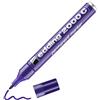 edding 2000 C Marcatore permanente - viola - 1 penna - punta rotonda 1,5-3 mm - asciuga rapidamente - resiste all'acqua e alla pulizia - per cartone, plastica, legno, metallo - pennarello universale