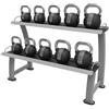 Spart Fitness Rack porta kettlebell a 2 ripiani