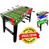 SportOne Tavolo Multigioco Sport One Super Italy- 4 Giochi in 1 - Calciobalilla 4 Vs 4 Aste Rientranti / Ping Pong / Tavolo da Biliardo & Speed Hockey - Cm. 121,90 X 60 X 81,5 - SPECIAL EDITION