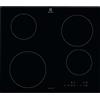Electrolux Piano Cottura Induzione 4 Fuochi 60 cm da Incasso Vetroceramica colore Nero - Serie 300 EIB60424CK