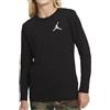 Jordan Jdb Jumpman Air Emb T-Shirt M/L Nera Logo Junior Bimbo