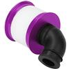Drfeify Filtro Aria RC, Lega Universale RC Filtro Aria Auto Telecomando Spugna Aspirazione Grande 1: 10 Accessorio Filtro Aria RC(Viola) Accessori per automodelli
