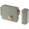 Yale Security Yale Serratura elettrica da applicare con mandate per cancelli Y68080601 mano destra, acciaio verniciato, basso voltaggio, entrata 60 mm