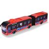 Dickie Toys Dickie Autobus Volvo City Doppio 40 cm, Autobus Urbano con funzione di sterzo, apertura porte e licenza ufficiale Volvo (203747015)