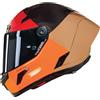 NOLAN X-804 RS ULTRA CARBON BLOCCO - (Carbon/Orange)