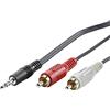 Value Nilox NX090102101 Cavo Audio, Lunghezza di 1.5 mt, Jack 3.5 mm