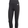 ADIDAS Leggings 3/4 Train Essentials 3-Stripes High-Waisted Adidas donna