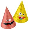 Folat 68330 Cappelli Carta Monster Bash - 6 pezzi