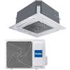 Haier Climatizzatore Monosplit A Cassetta 620 4 Vie 9000 Btu AB25S2SC2FA(H) R-32 Wi-Fi Inverter Classe A++ ,