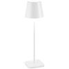 ZAFFERANO Poldina PRO lampada da tavolo a batteria ricaricabile IP65 colore bianco opaco Zafferano LD0340B3 [03021000]